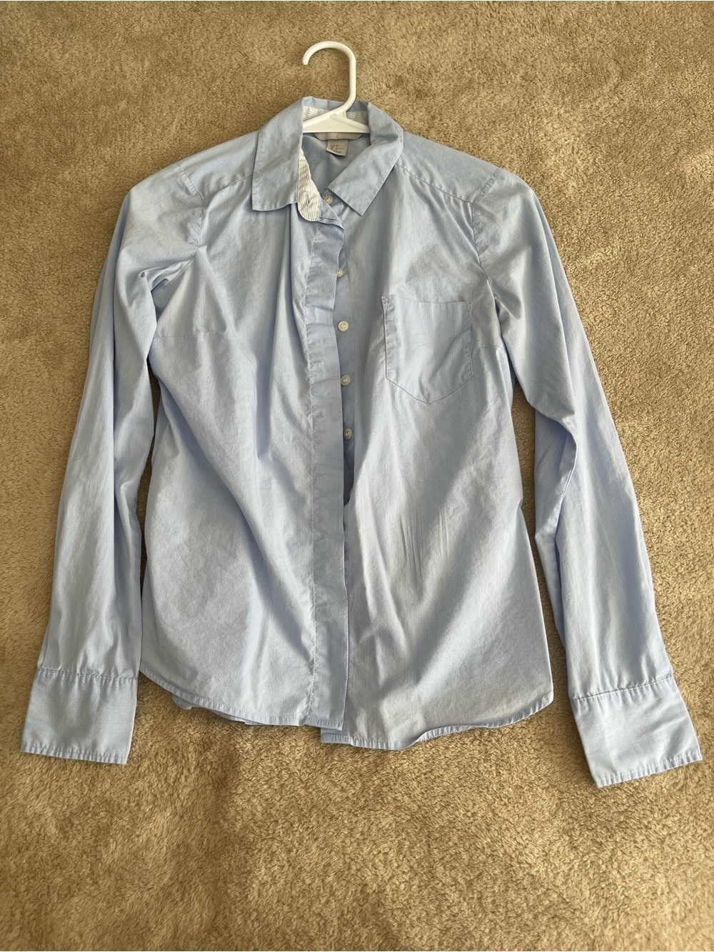 Light Blue Button-Up Shirt